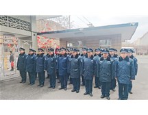 坚守岗位护民俗 通元保安圆满完成秧歌进城安保任务